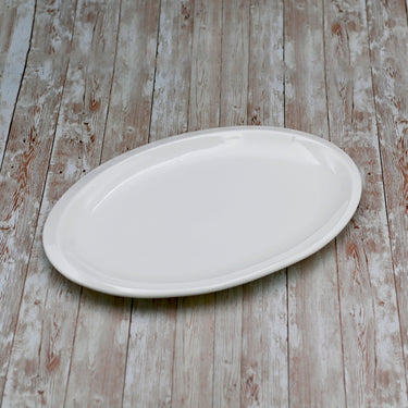 White Oval Plate / Platter